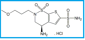 BRINZOLAMIDE USP RC B / N-DESETHYL BRINZOLAMIDE HCL